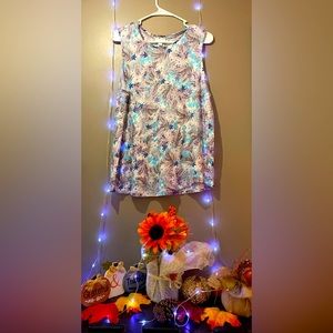 🙋🏻‍♀️ J.Jill multi colors tank top L 🙋🏻‍♀️